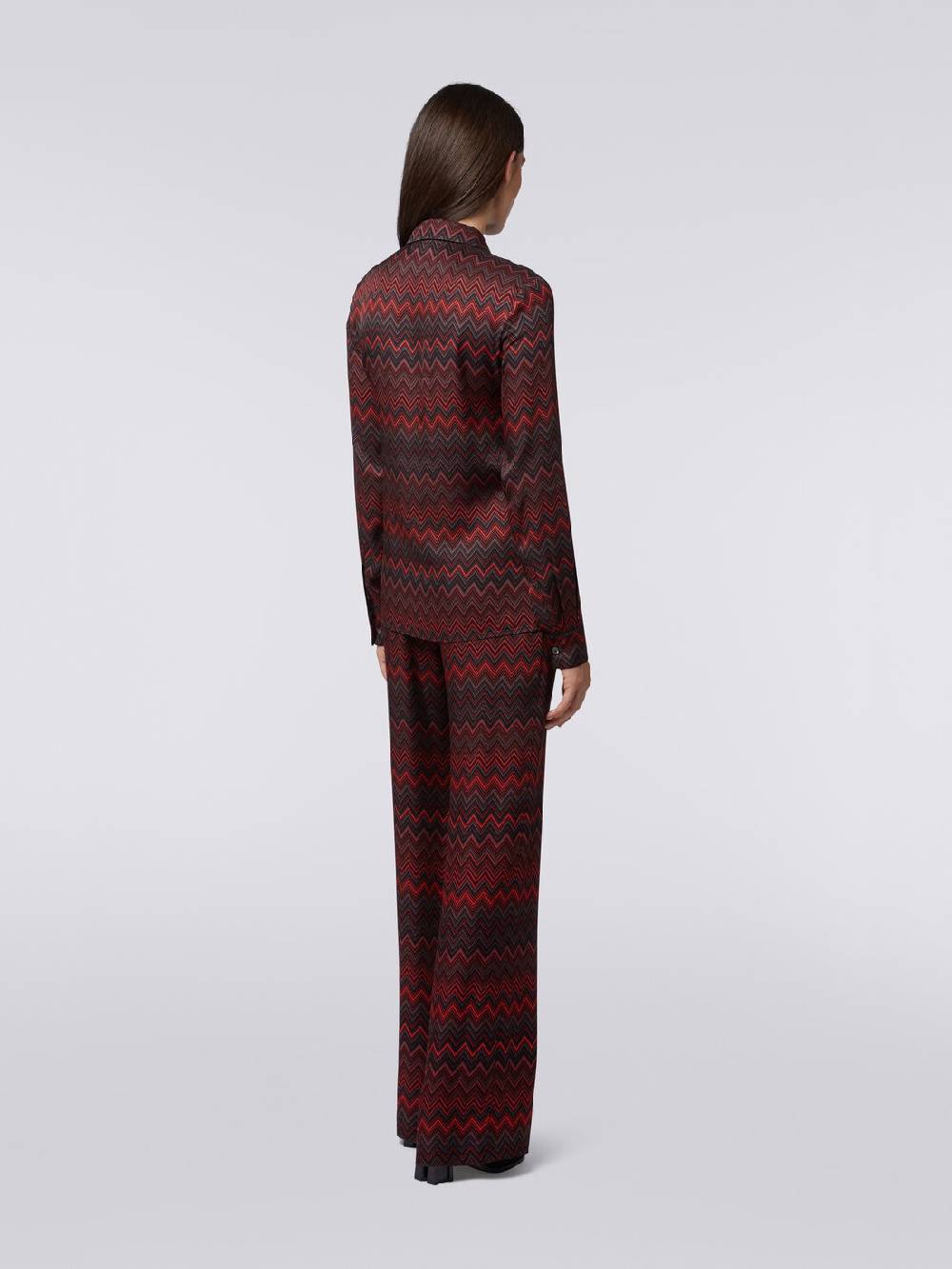 Missoni Camicia in viscosa jacquard a zig zag Economico