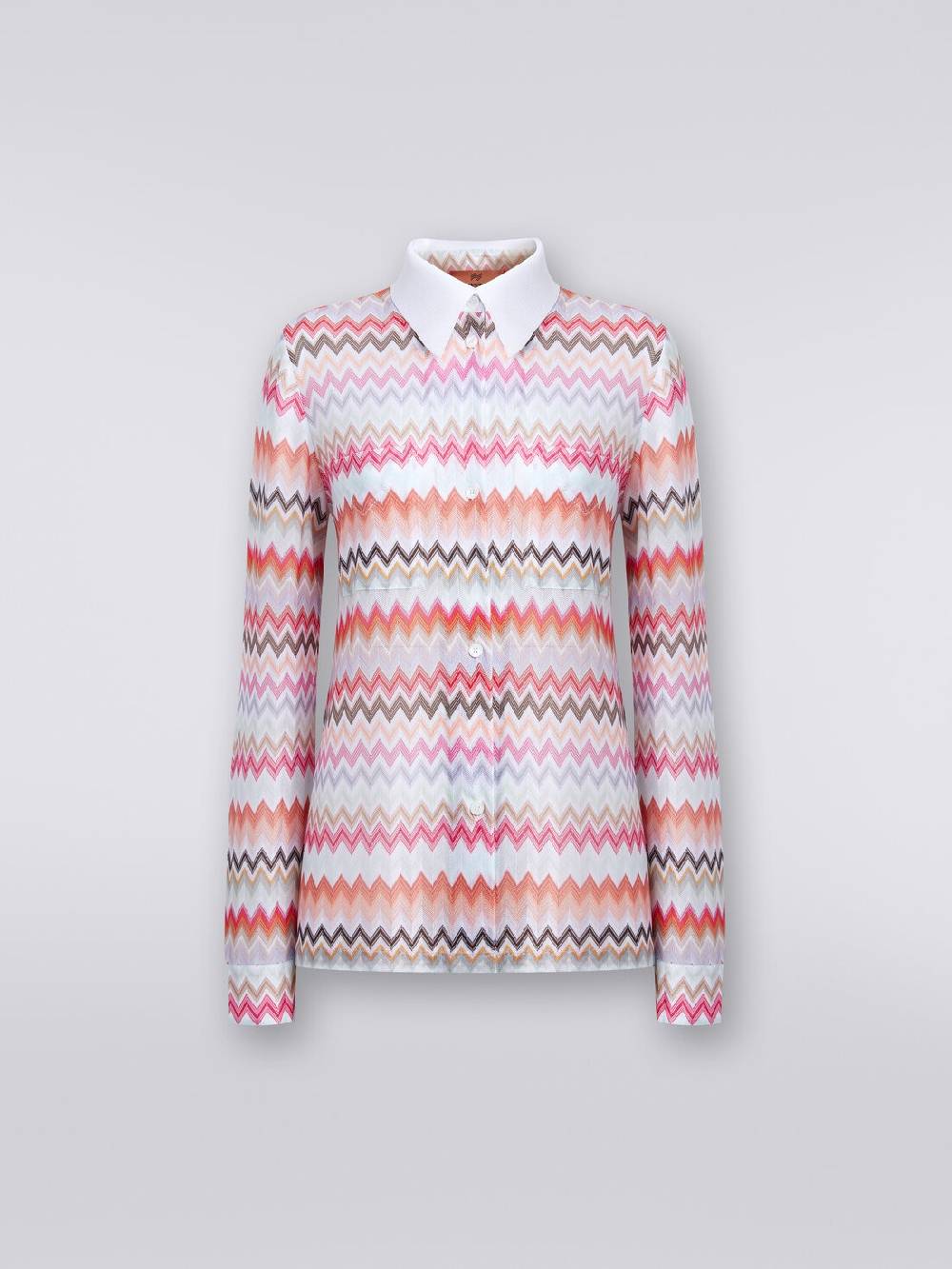 Missoni Camicia in cotone e viscosa zig zag Online