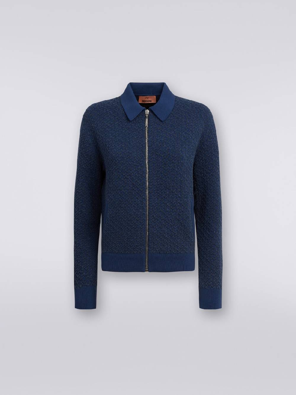 Missoni Bomber in cotone e nylon con zip Outlet