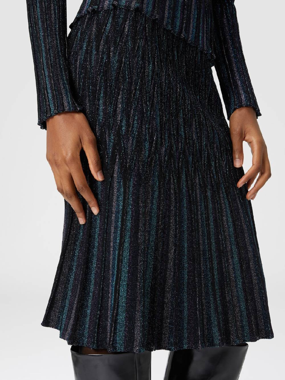 Missoni Gonna midi svasata motivo diamante lamé In Saldo