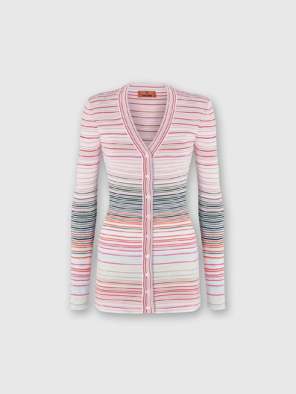 Missoni Cardigan in cotone e viscosa a righe Qualità
