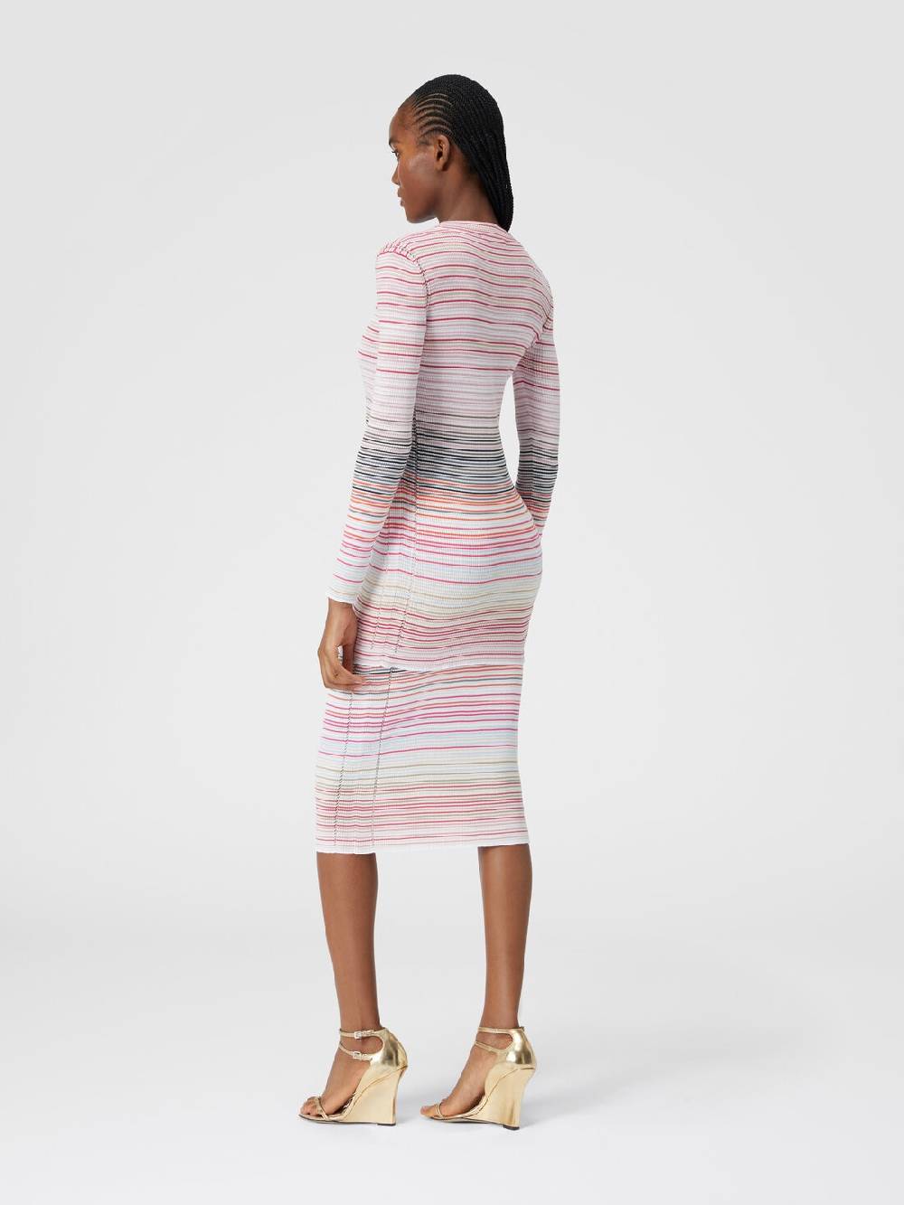 Missoni Cardigan in cotone e viscosa a righe Qualità