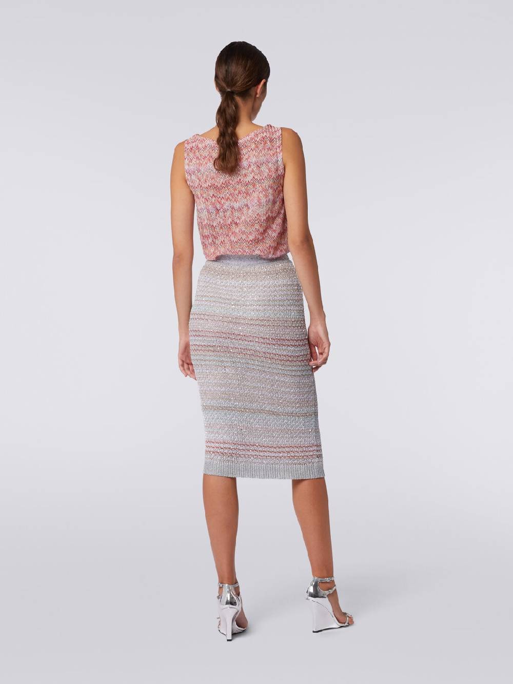 Missoni Gonna midi in misto viscosa con paillettes Acquista Ora