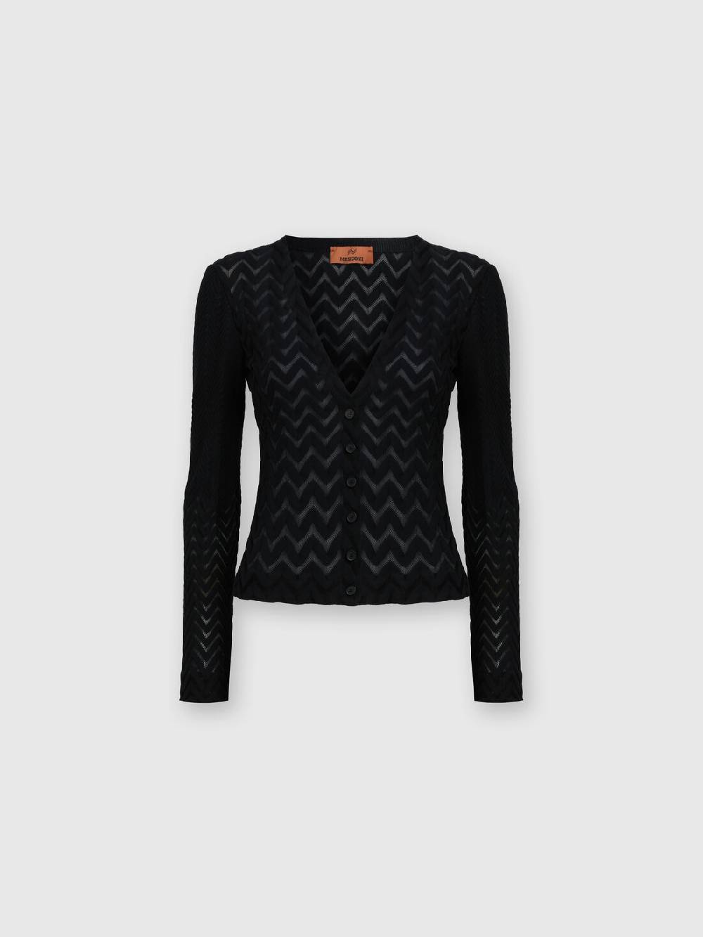 Missoni Cardigan chevron effetto vedo non vedo Prezzo Ridotto