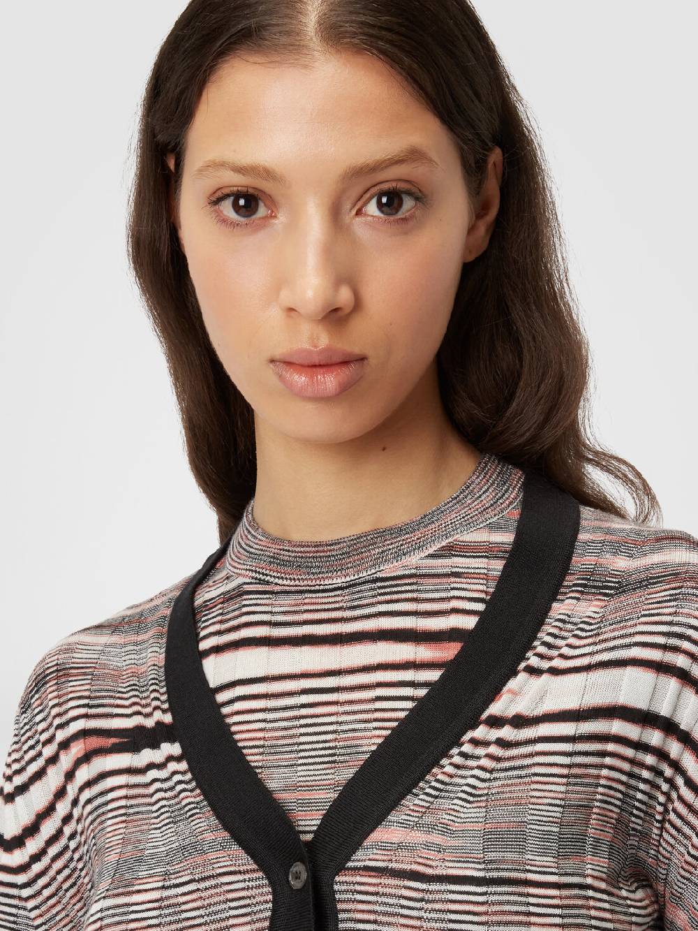 Missoni Cardigan a costine in cashmere e seta fiammata Offerta