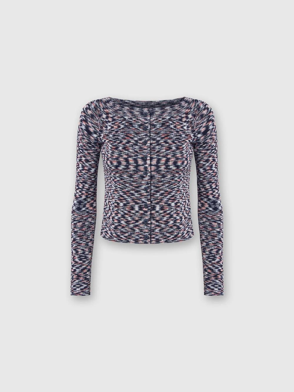 Missoni Cardigan corto in misto viscosa fiammata Online