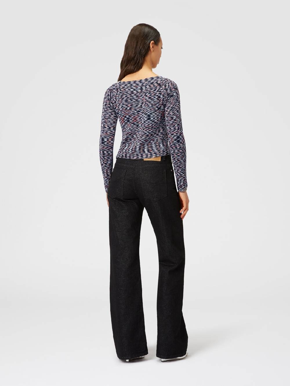 Missoni Cardigan corto in misto viscosa fiammata Online