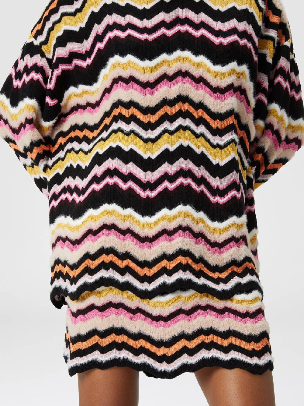 Missoni Minigonna con motivo greca zig zag 50% di sconto con spedizione gratuita