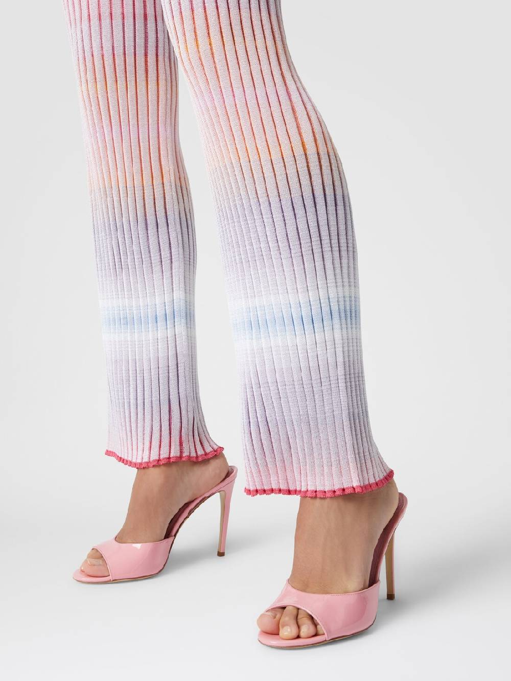 Missoni Pantaloni dritti in viscosa a coste 2025