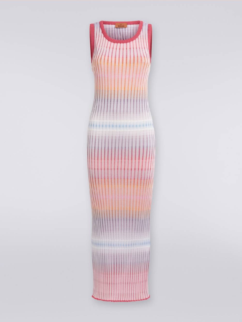 Missoni Abito lungo in viscosa a coste Italy