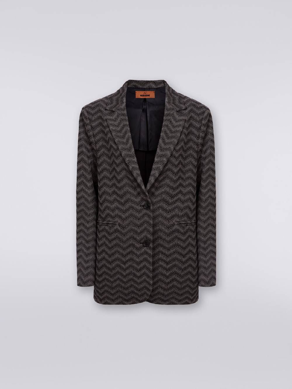 Missoni Blazer monopetto in cotone chevron Economico