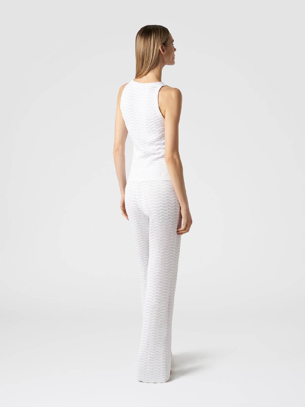 Missoni Pantaloni in maglia zig zag Spedizione gratuita
