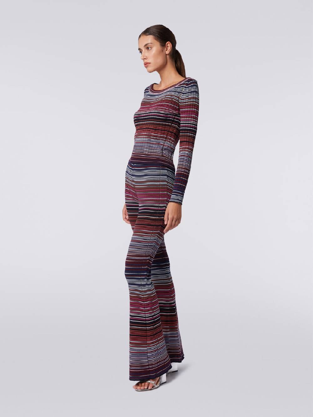 Missoni Pullover in cotone e viscosa a righe Pezzi Unici