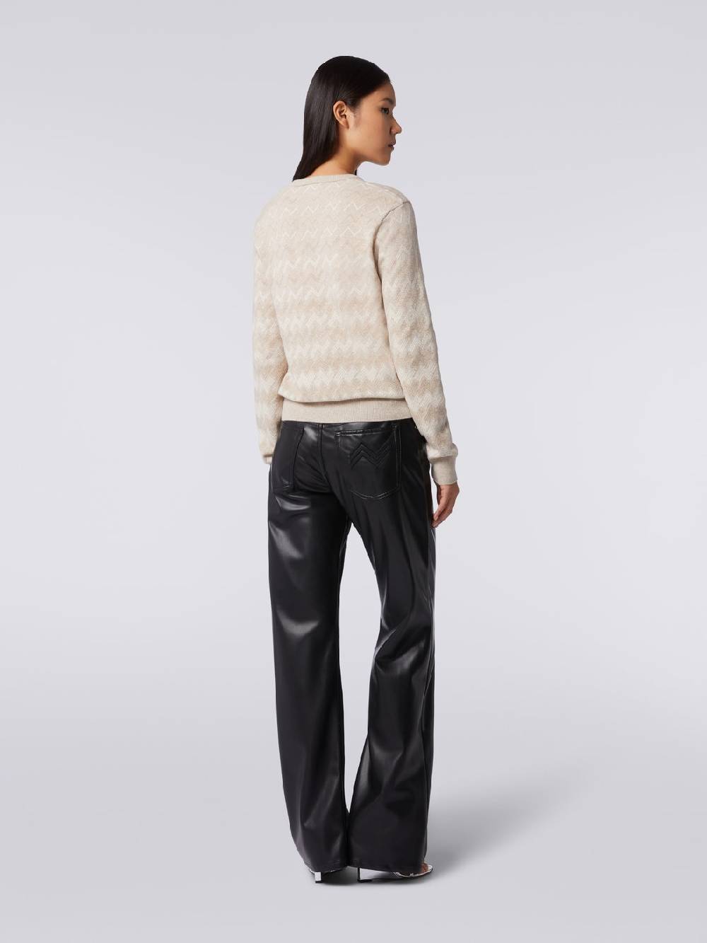 Missoni Pullover con scollo a V in cachemire con zig zag Offerta esclusiva