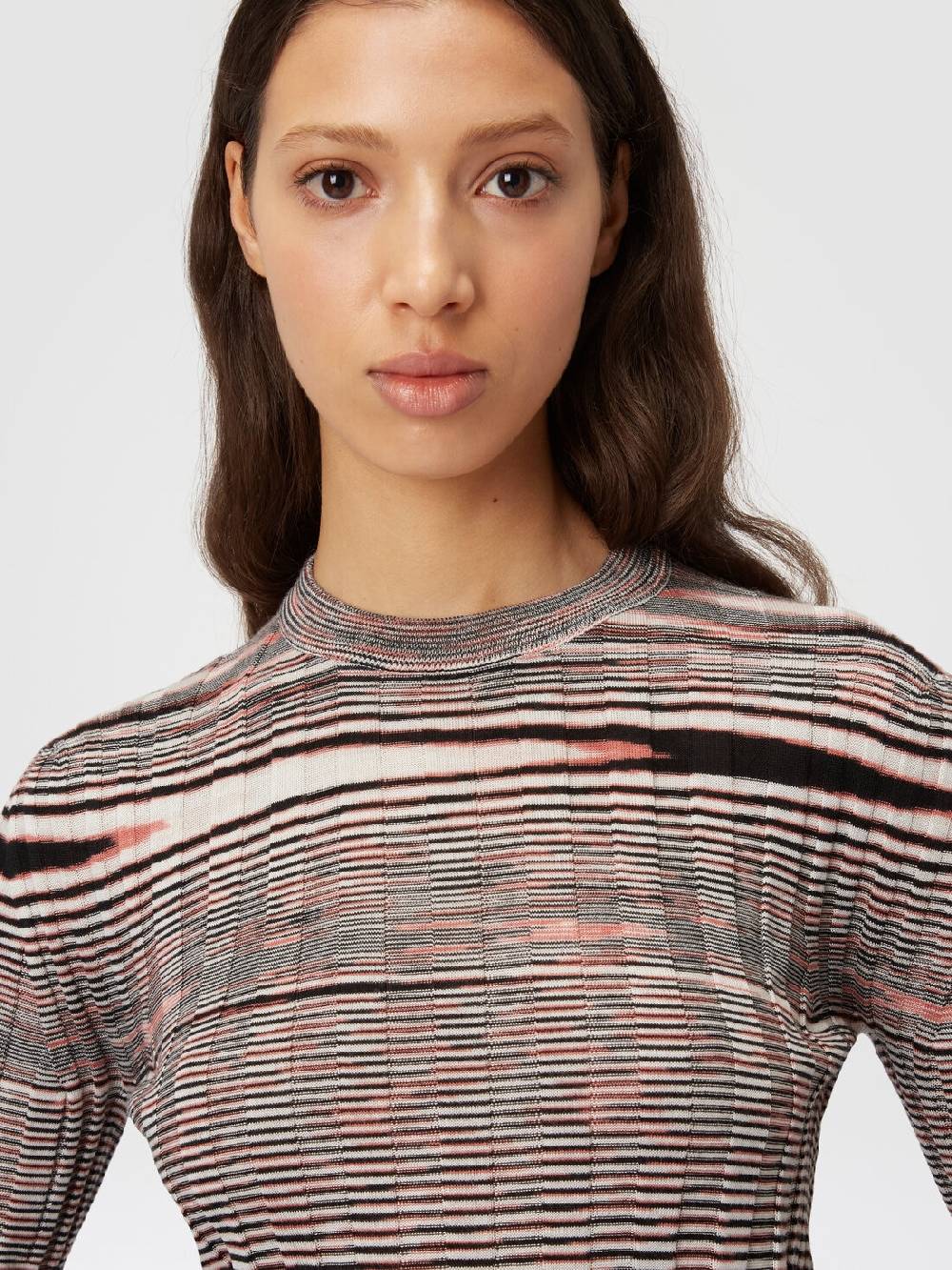 Missoni Maglia girocollo in cashmere e seta fiammata Vendite stagionali