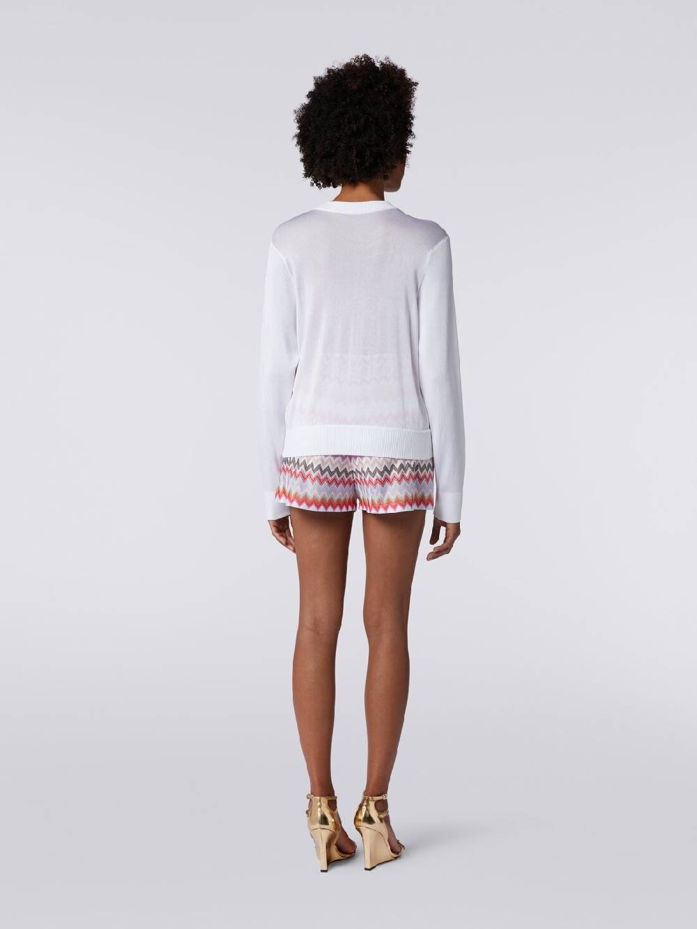 Missoni Shorts in tessuto zig zag Prezzo Ridotto