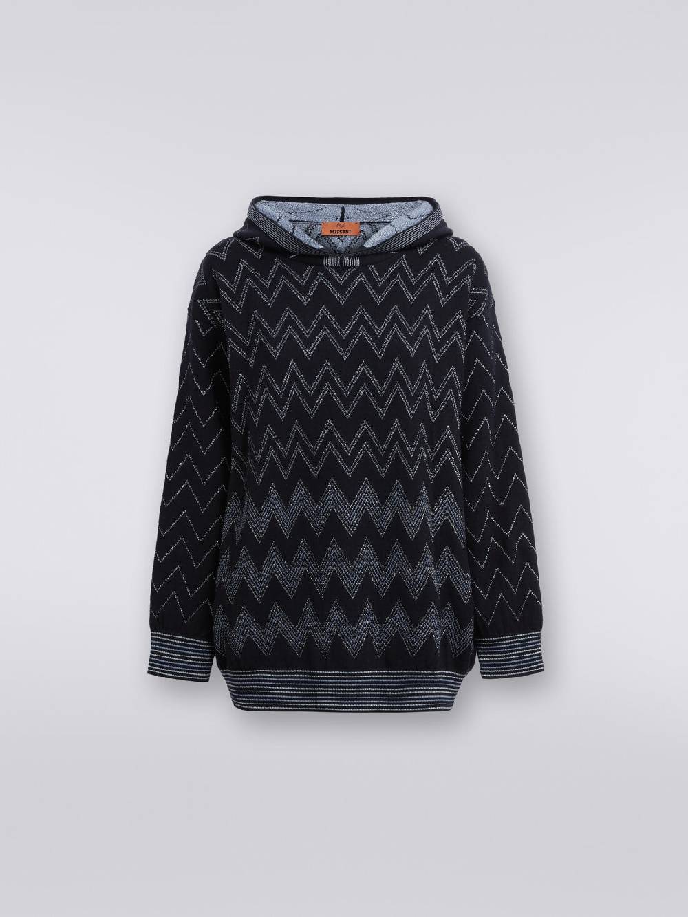 Missoni Pullover in misto lana zig zag con lurex Economico
