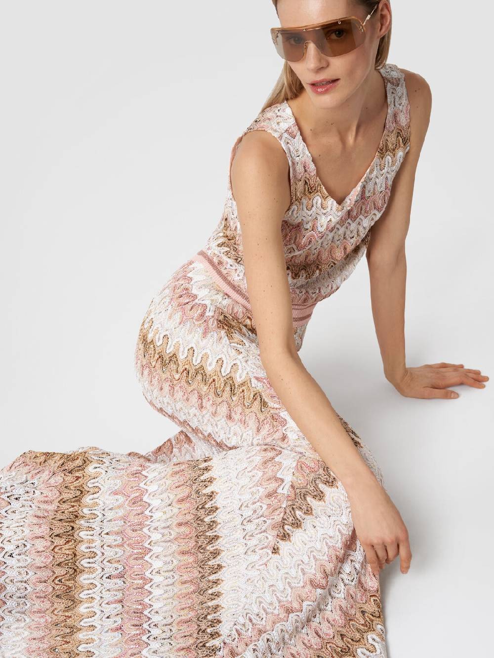 Missoni Gonna lunga in misto viscosa lamé effetto pizzo I Più Venduti