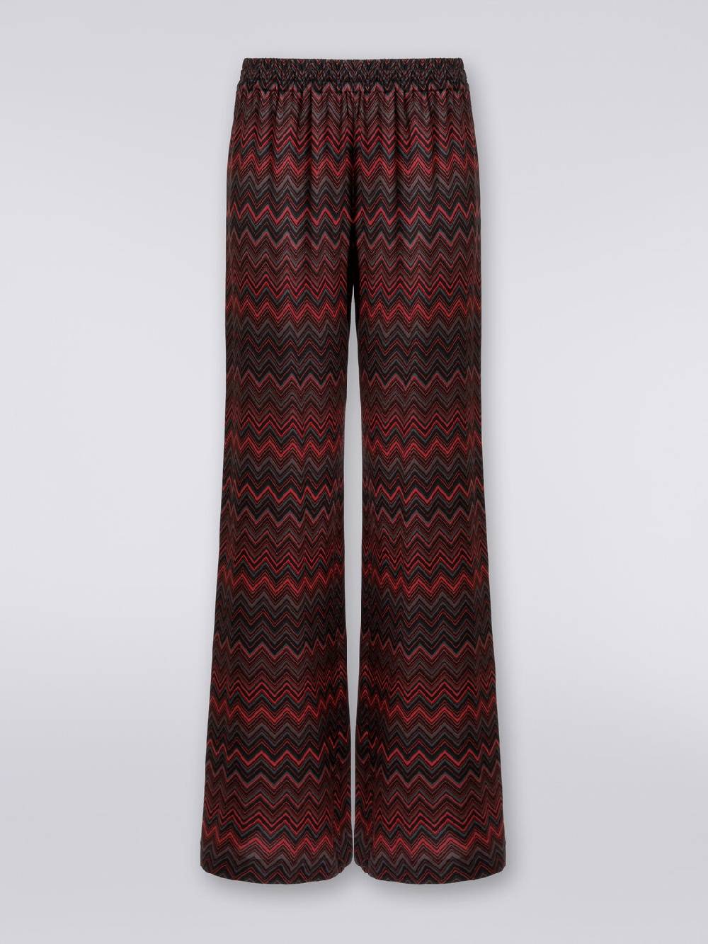 Missoni Pantaloni in viscosa jacquard a zig zag 2025