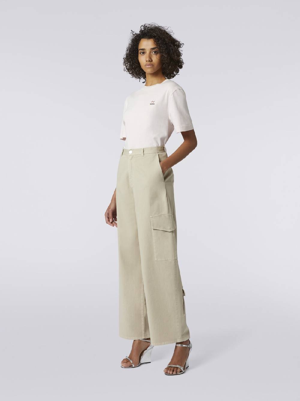 Missoni Pantaloni cargo in cotone In Linea