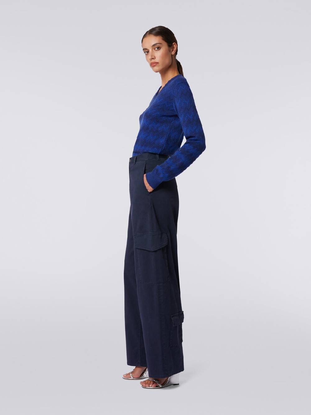 Missoni Pantaloni cargo in cotone Nuovo