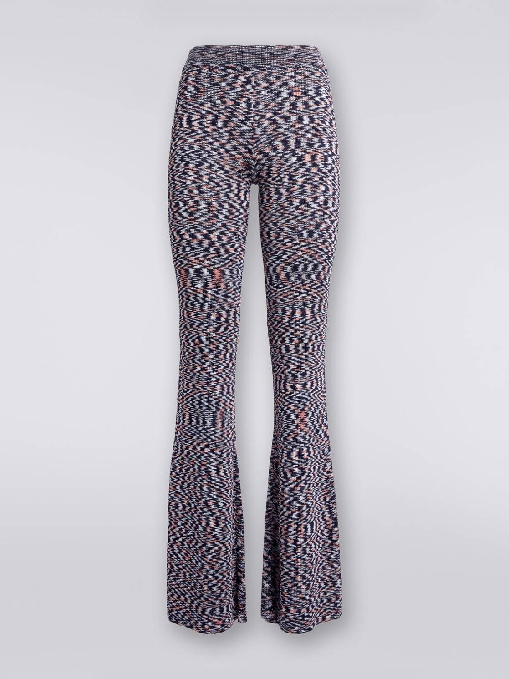 Missoni Pantaloni flare in misto viscosa fiammata Qualità