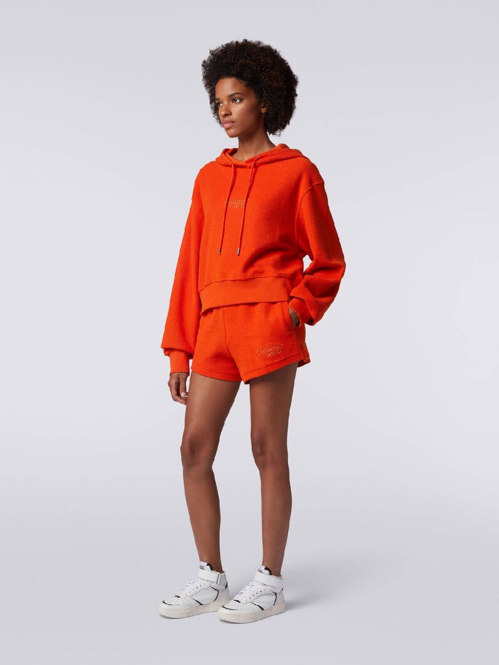 Missoni Shorts in felpa garzata con logo Promozione