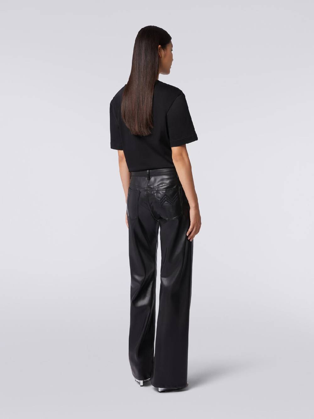 Missoni Pantaloni cinque tasche in ecopelle Soddisfazione Garantita