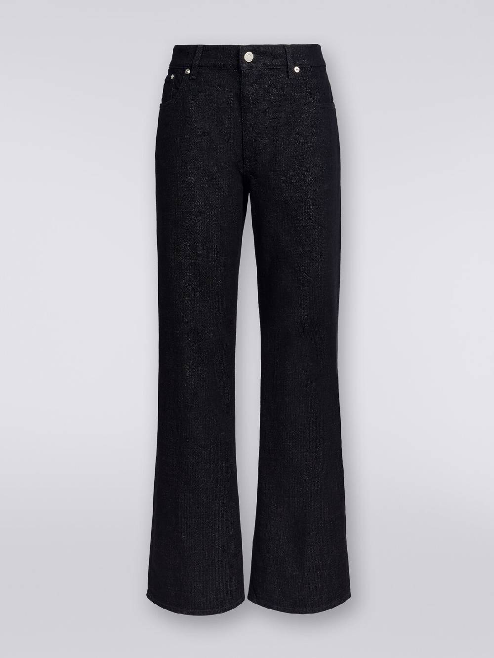 Missoni Pantaloni cinque tasche in denim lamé Negozi Online