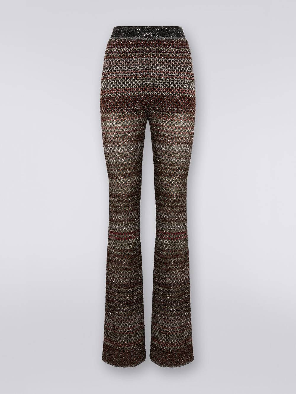 Missoni Pantaloni in maglia a rete con applicazione di paillettes Affare Del Giorno