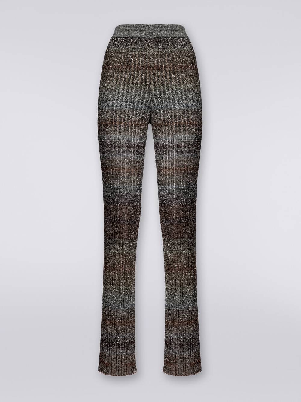 Missoni Pantaloni dritti in viscosa e lurex a costine Novità