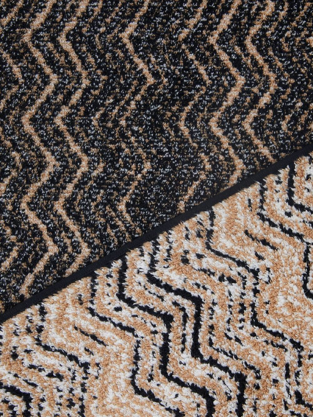 Missoni Tappetino da bagno Azul 60x90 cm in cotone chevron Vendita Calda