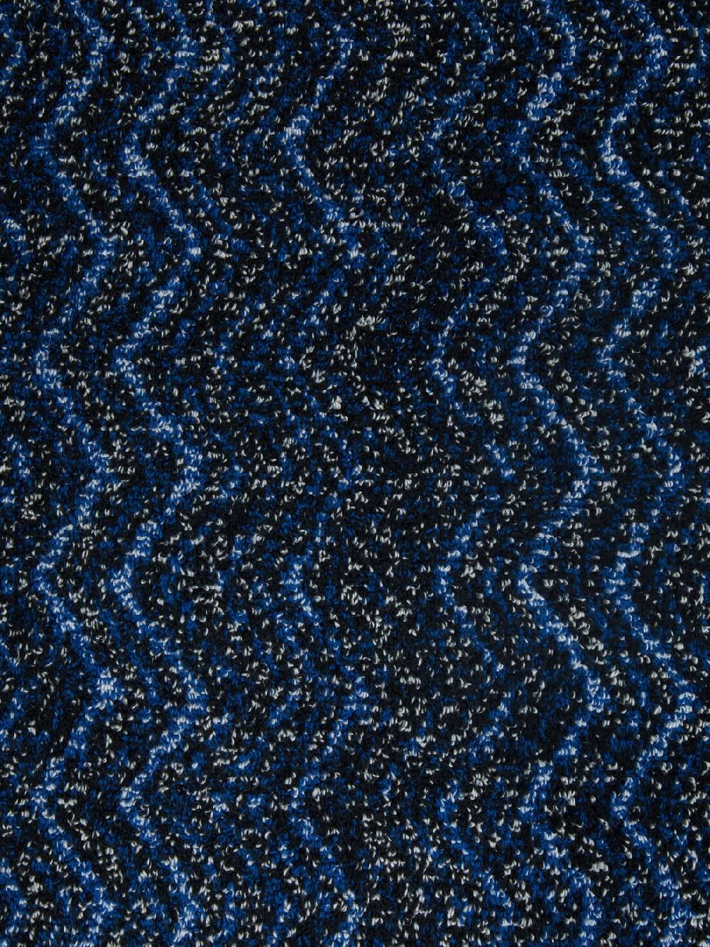 Missoni Tappetino da bagno Azul 60x90 cm in cotone chevron Vendita Economica