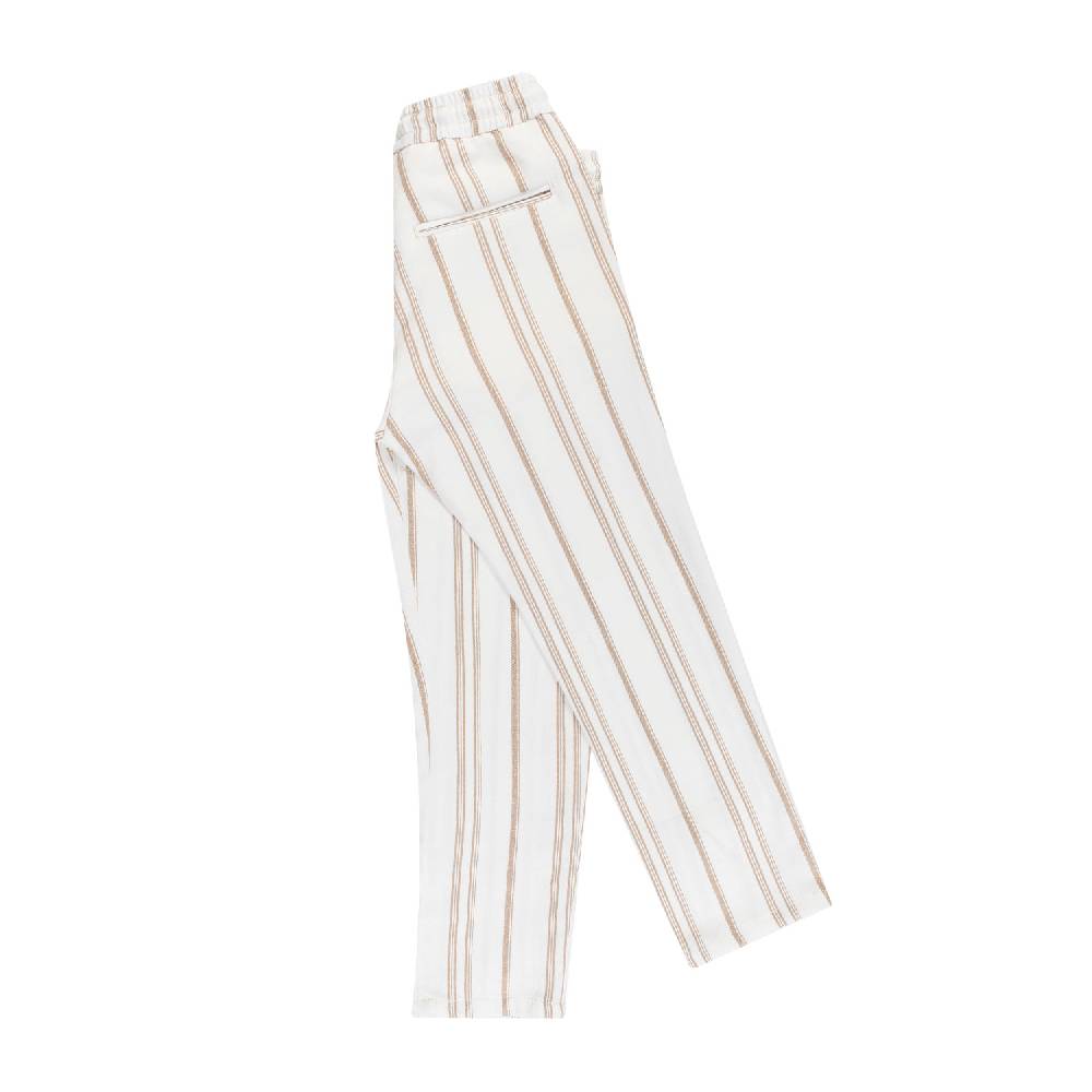 Nupkeet Pantalone Lungo Beige e Bianco – Occhiata Prezzo Ridotto