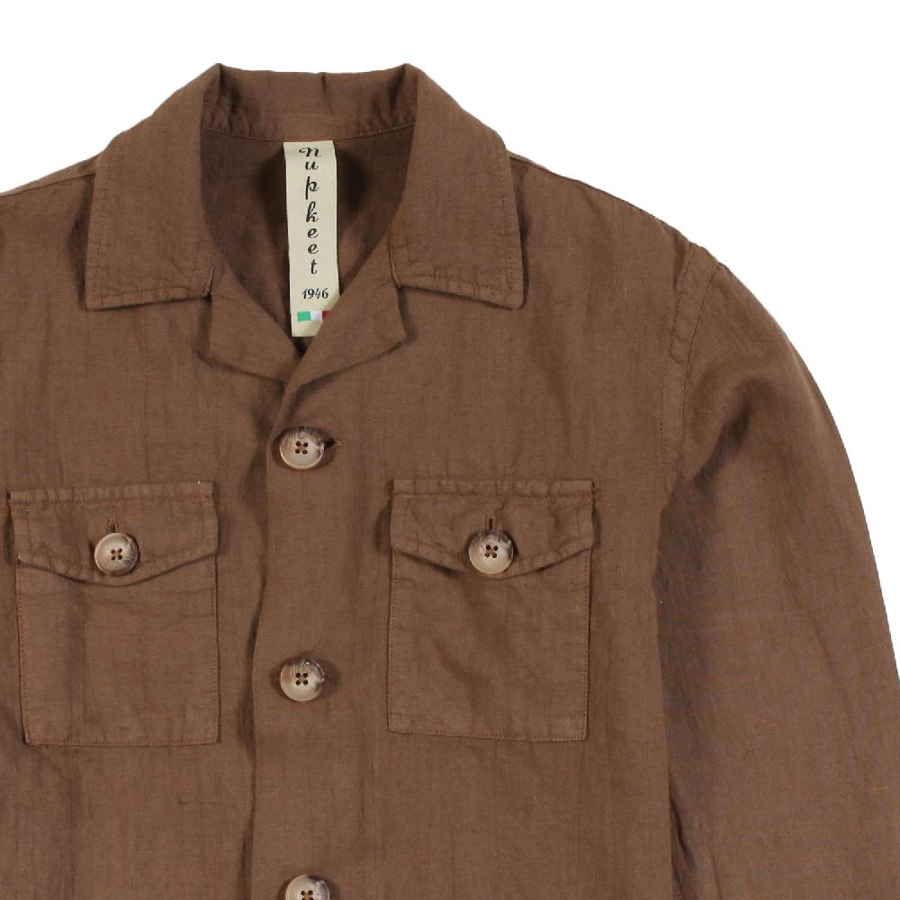 Nupkeet Giacca Marrone – Pangro In Vendita