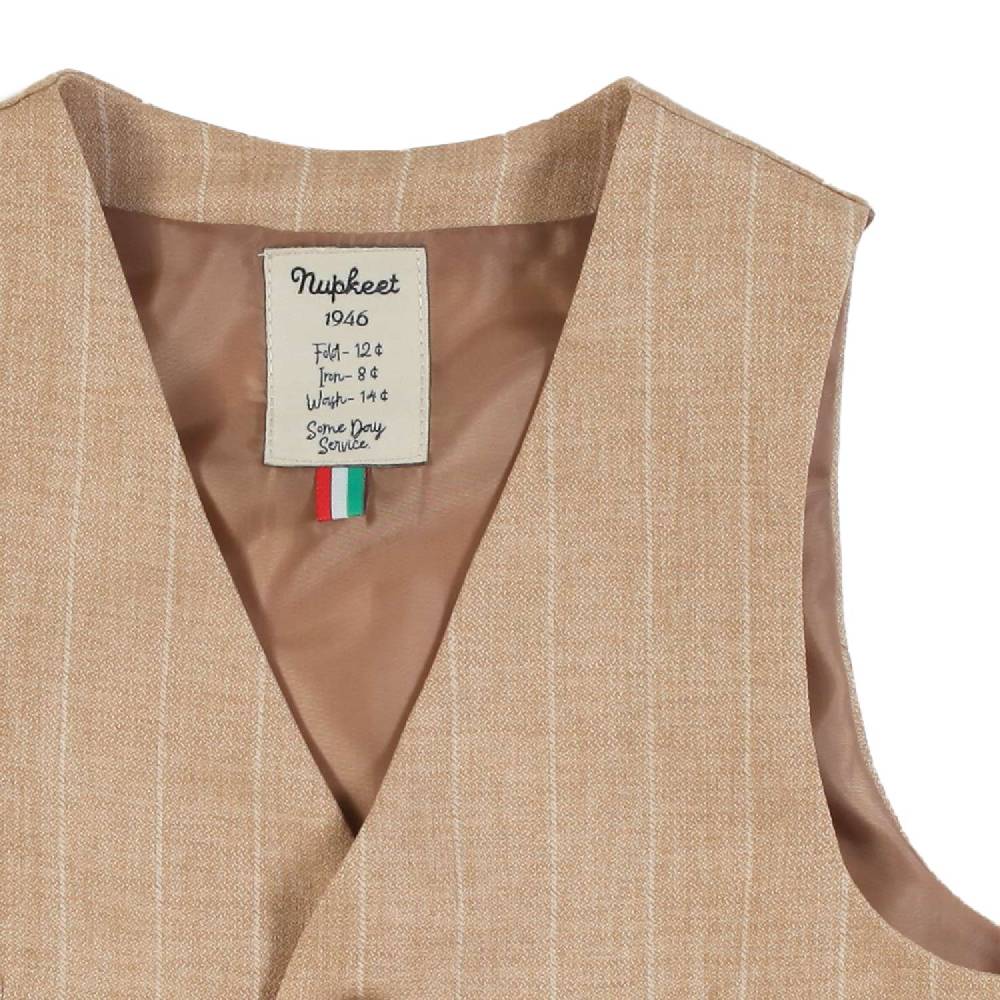 Nupkeet Gilet Beige – Lampuga Negozio