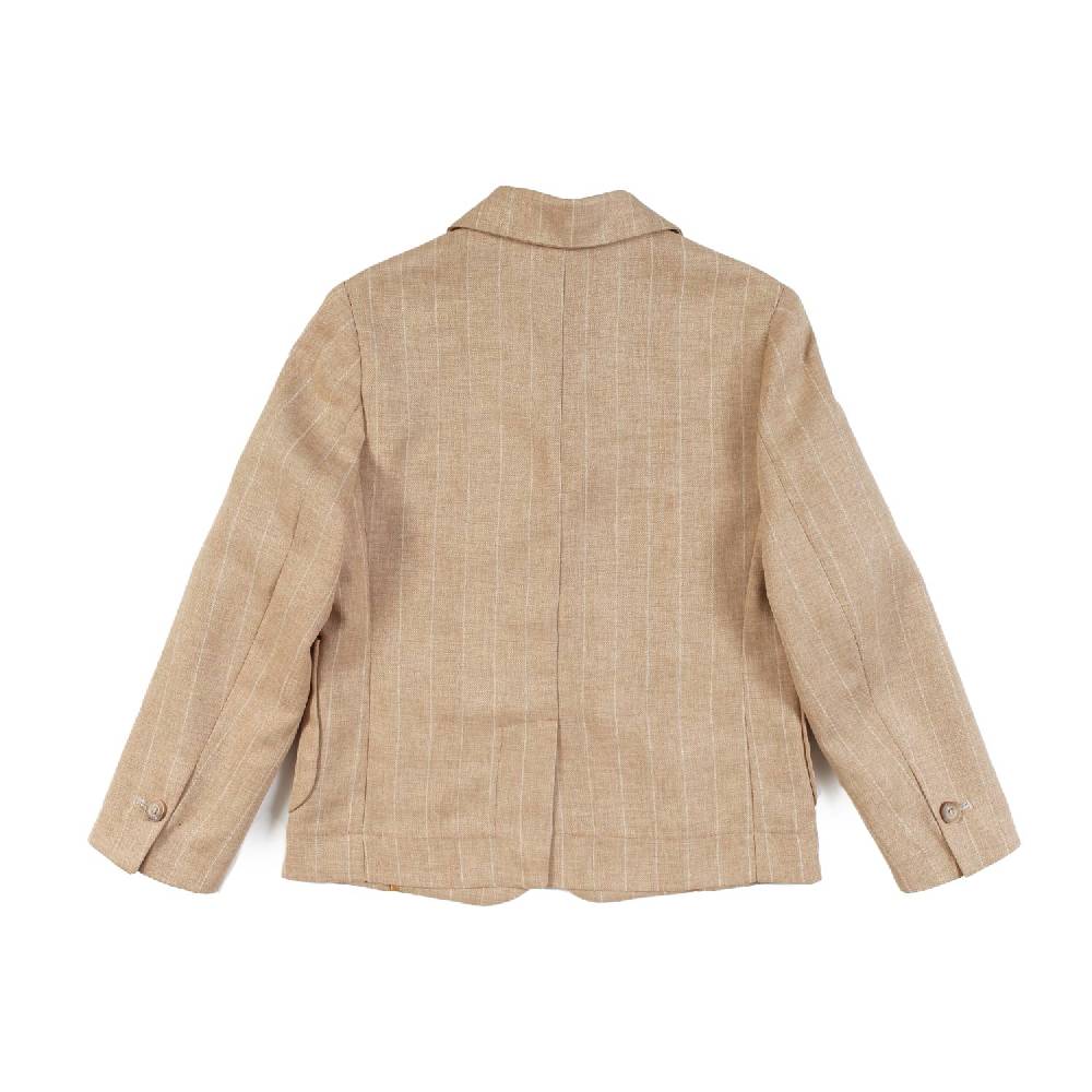 Nupkeet Giacca Monopetto Beige – Cernia In Saldo