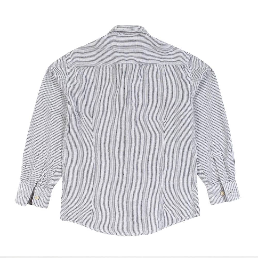Nupkeet Camicia Collo Italiano Manica Lunga – Tonno Italy