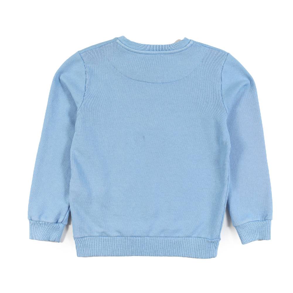 Nupkeet Maglia manica lunga celeste- Boga Negozi Online