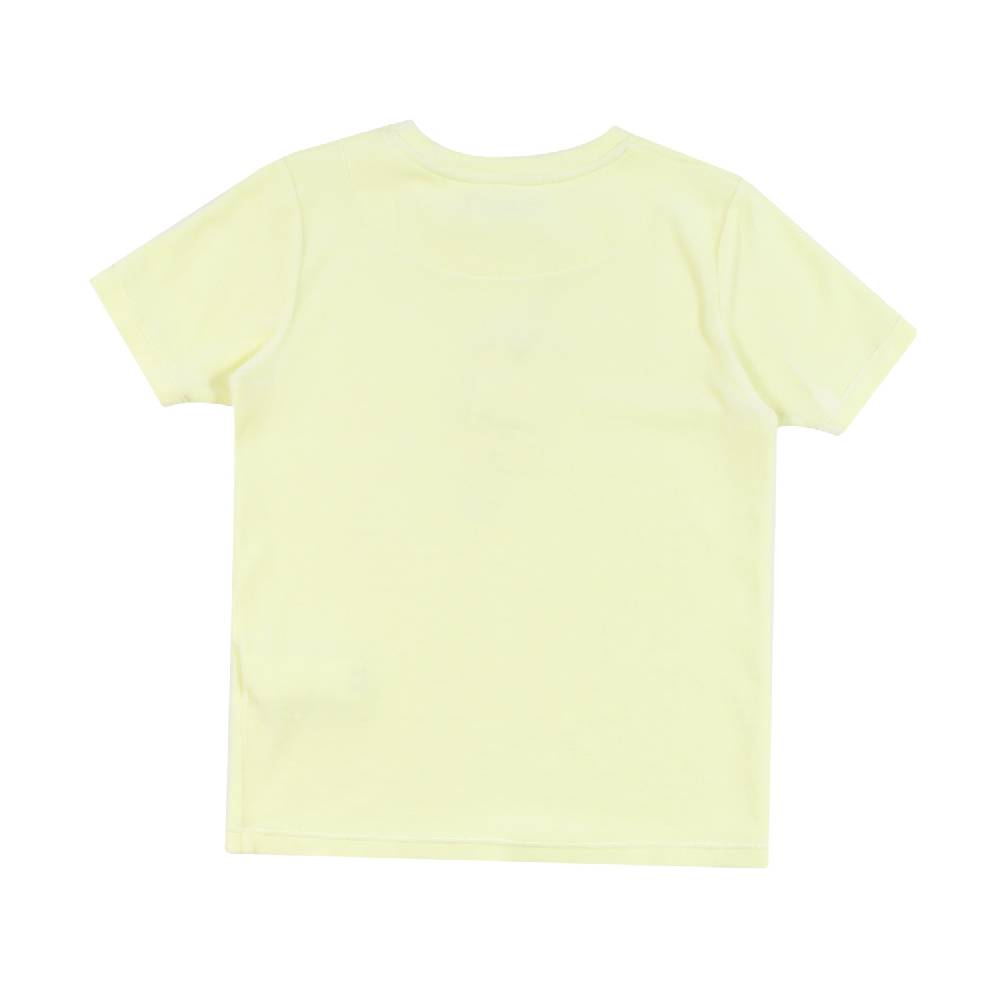 Nupkeet Maglia manica corta gialla – Volpe Fino Al -60%