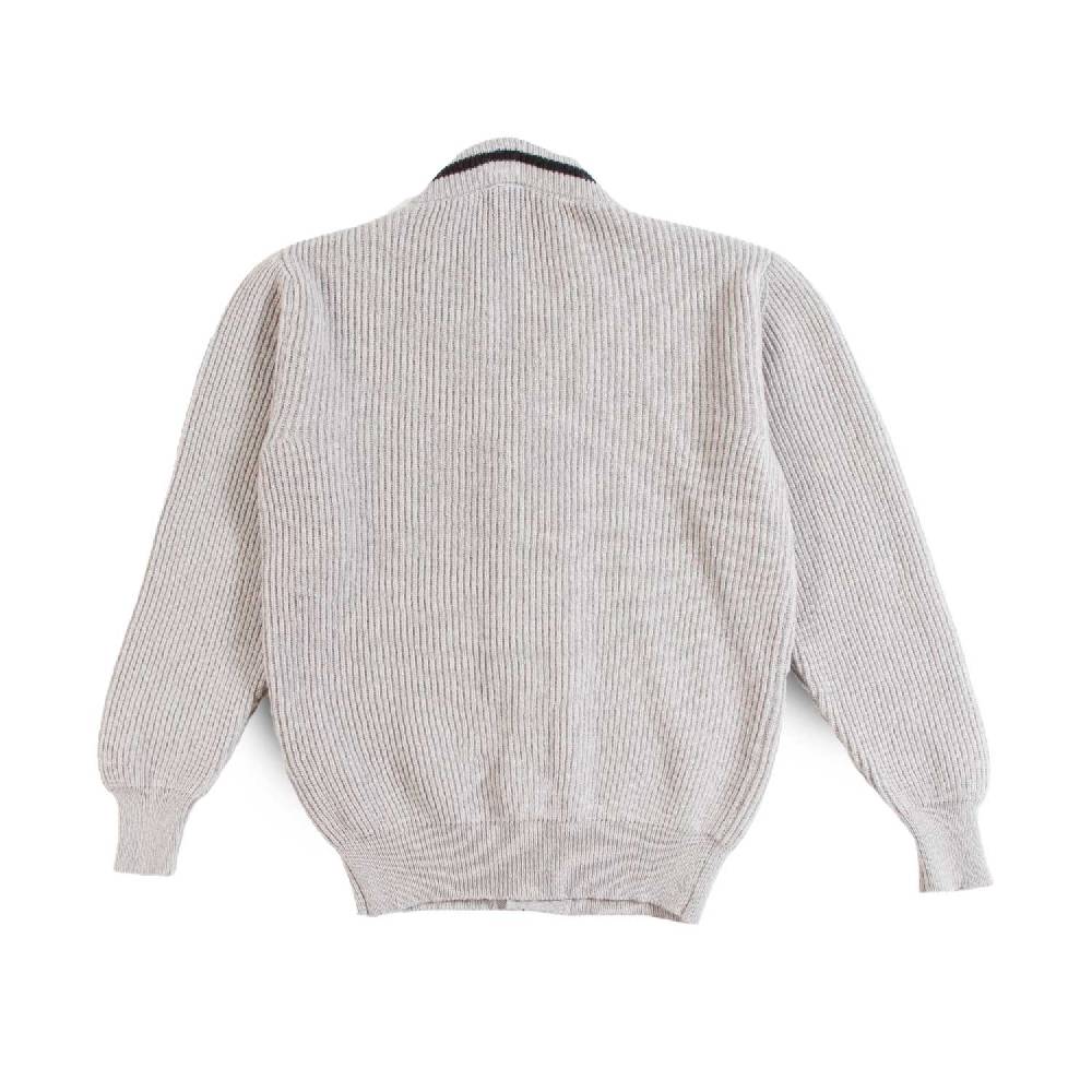 Nupkeet Cardigan Scollo a V Grigio – Poma Novità