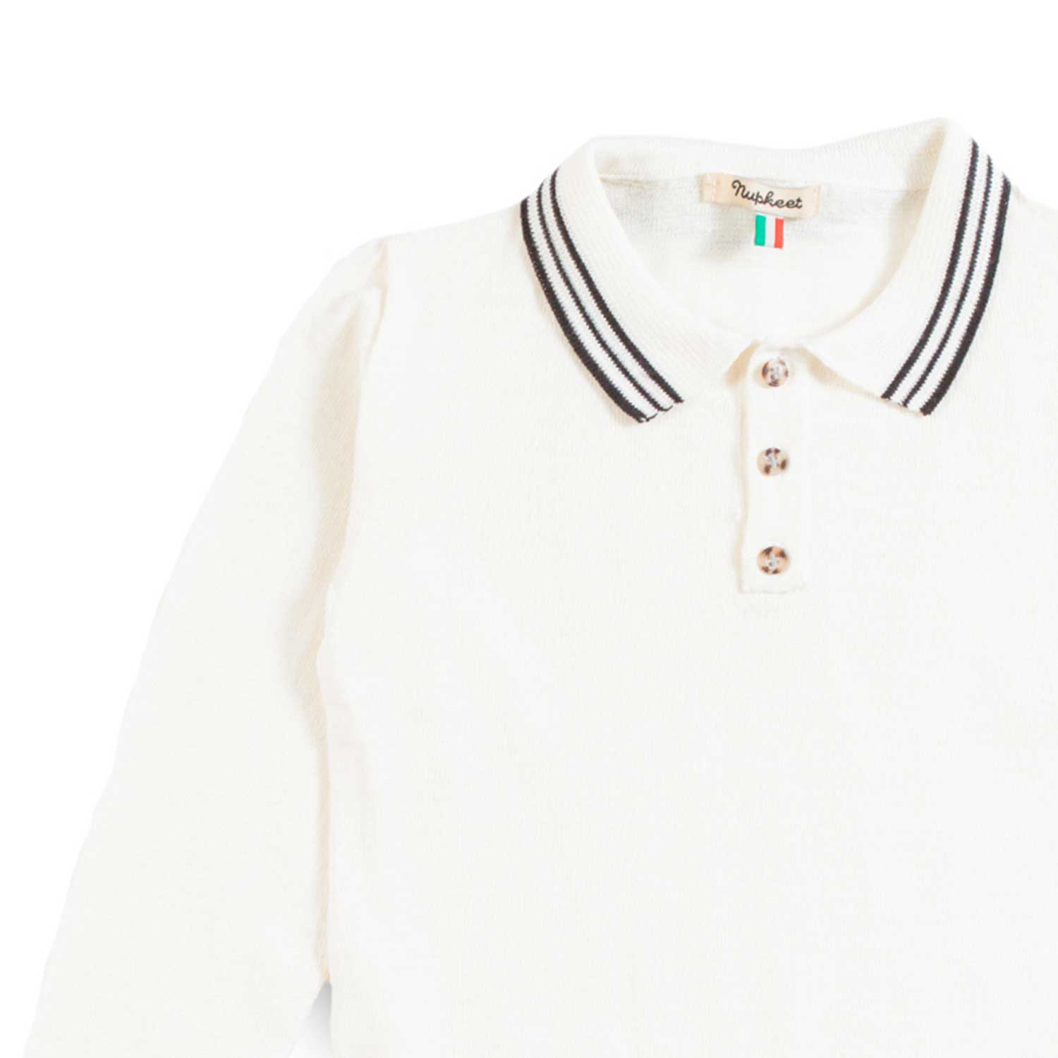 Nupkeet Polo Manica Lunga Panna – Scanno Offerta