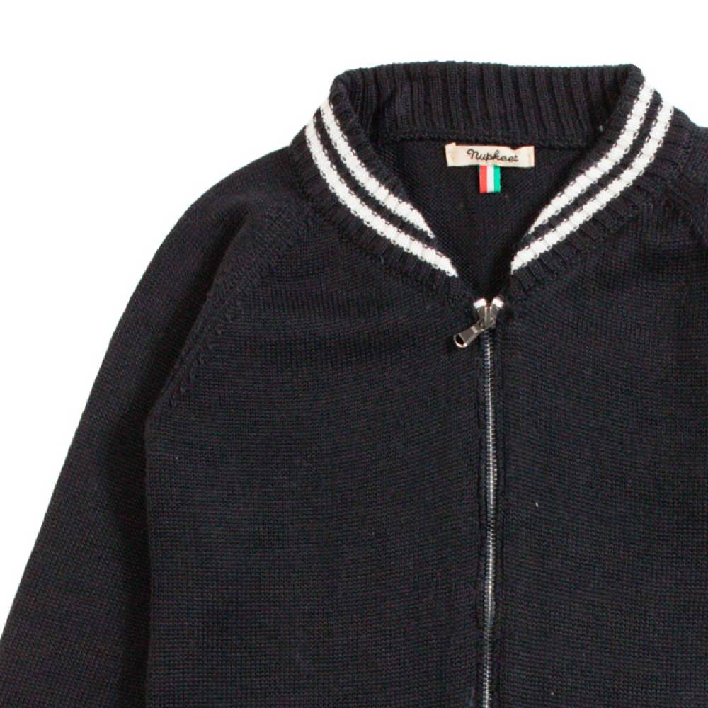 Nupkeet Bomber con Tasche Nero – Ogliastro Economico