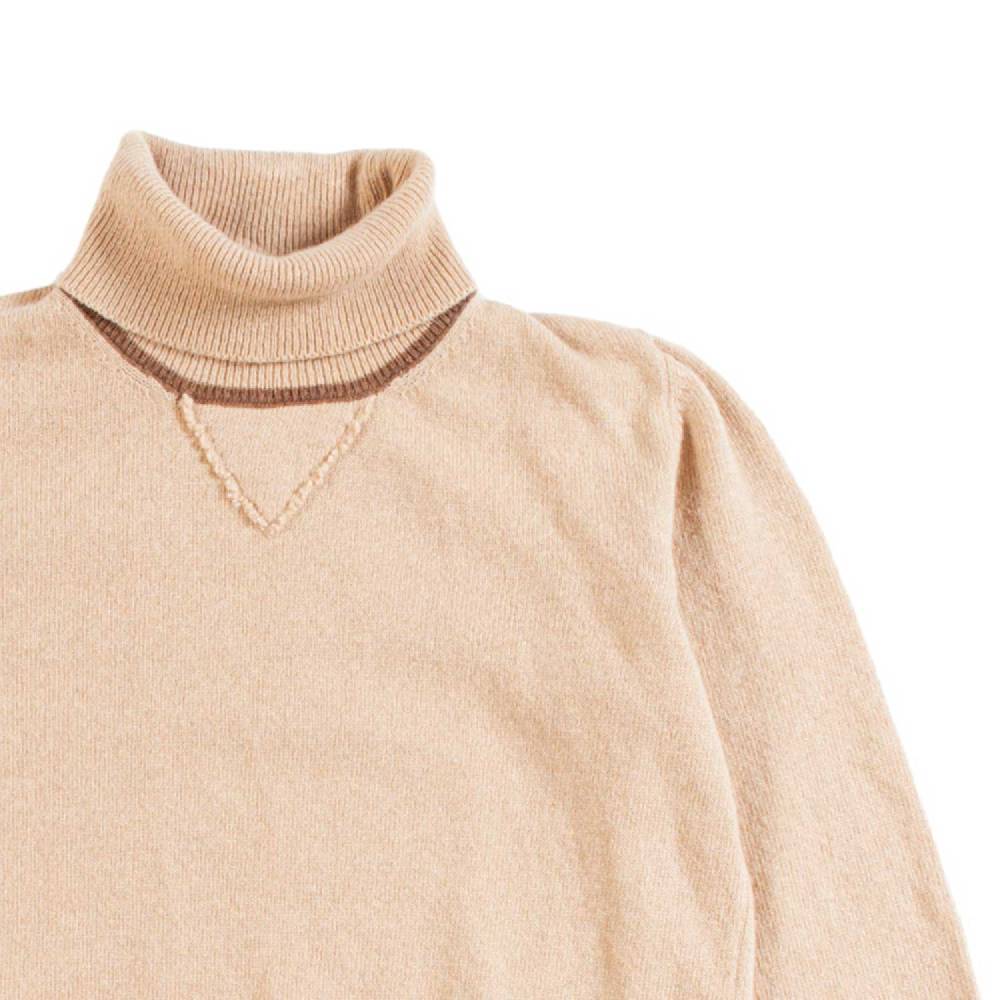 Nupkeet Pullover Collo Alto Cammello – Miseno Online