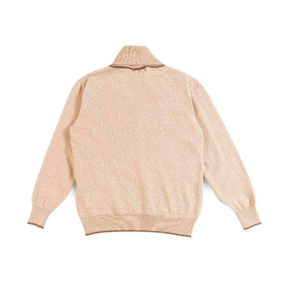 Nupkeet Pullover Collo Alto Cammello – Miseno Online