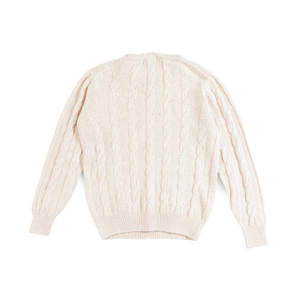 Nupkeet Pullover Girocollo Manica Lunga a Trecce – Varem Outlet
