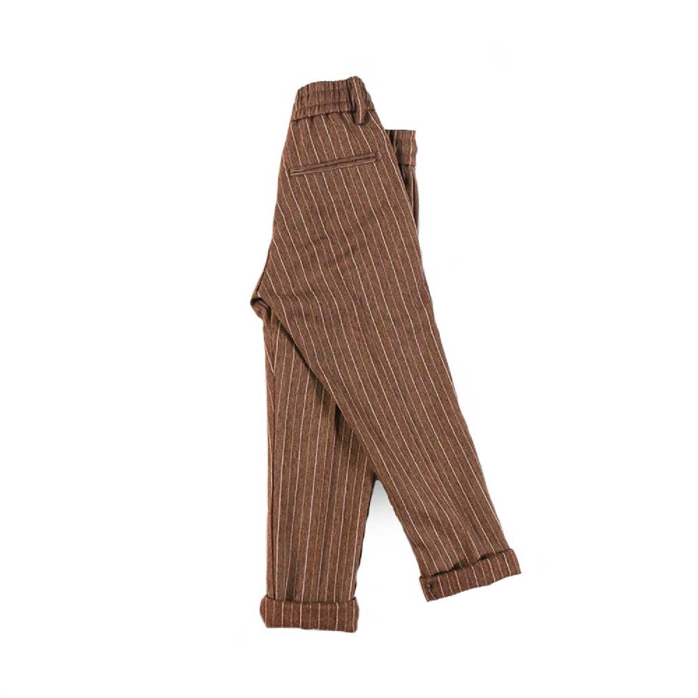 Nupkeet Pantalone con Coulisse in Panno Spinato – Torrei 2025