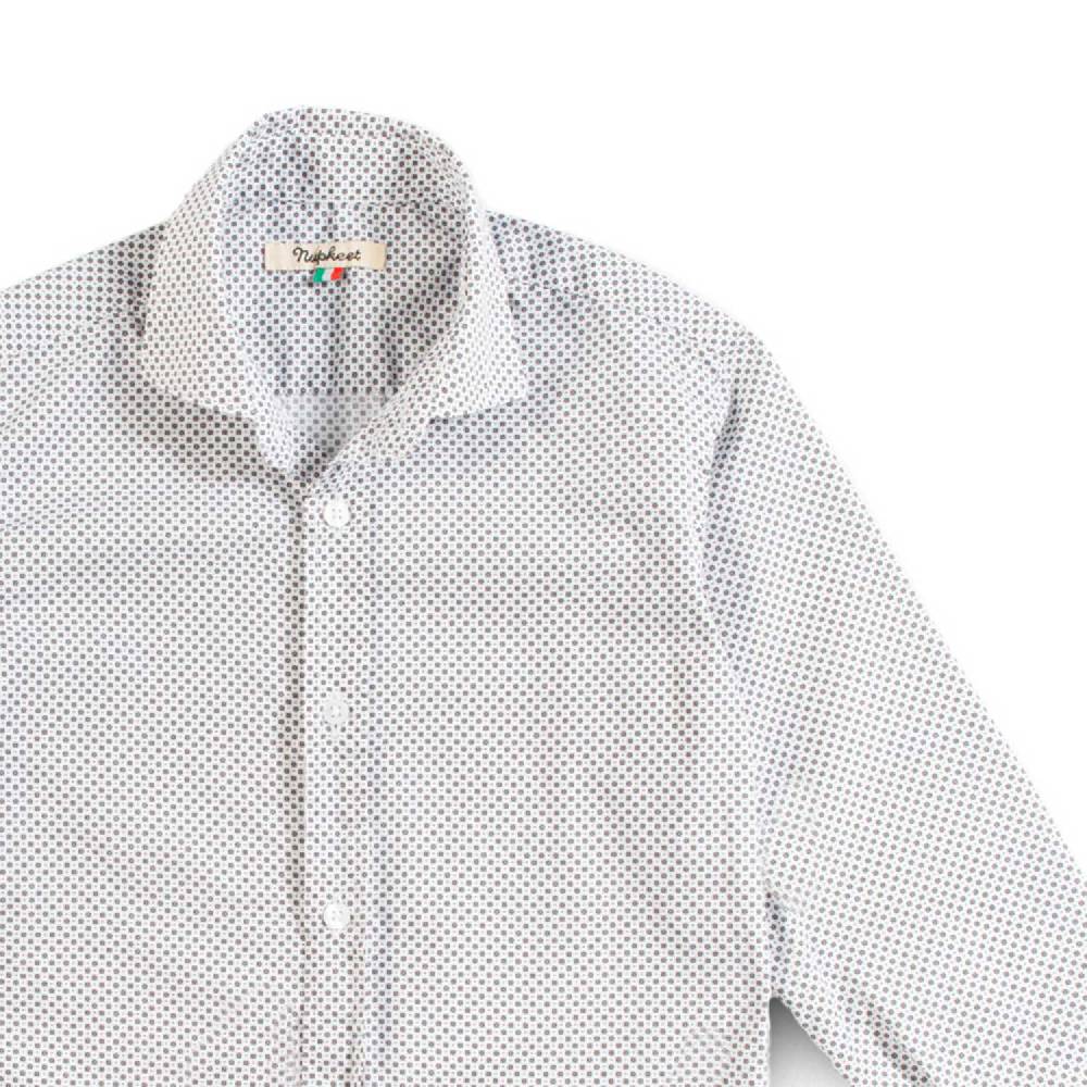 Nupkeet Camicia in Popeline Stampa Fantasia – Maggiore Novità