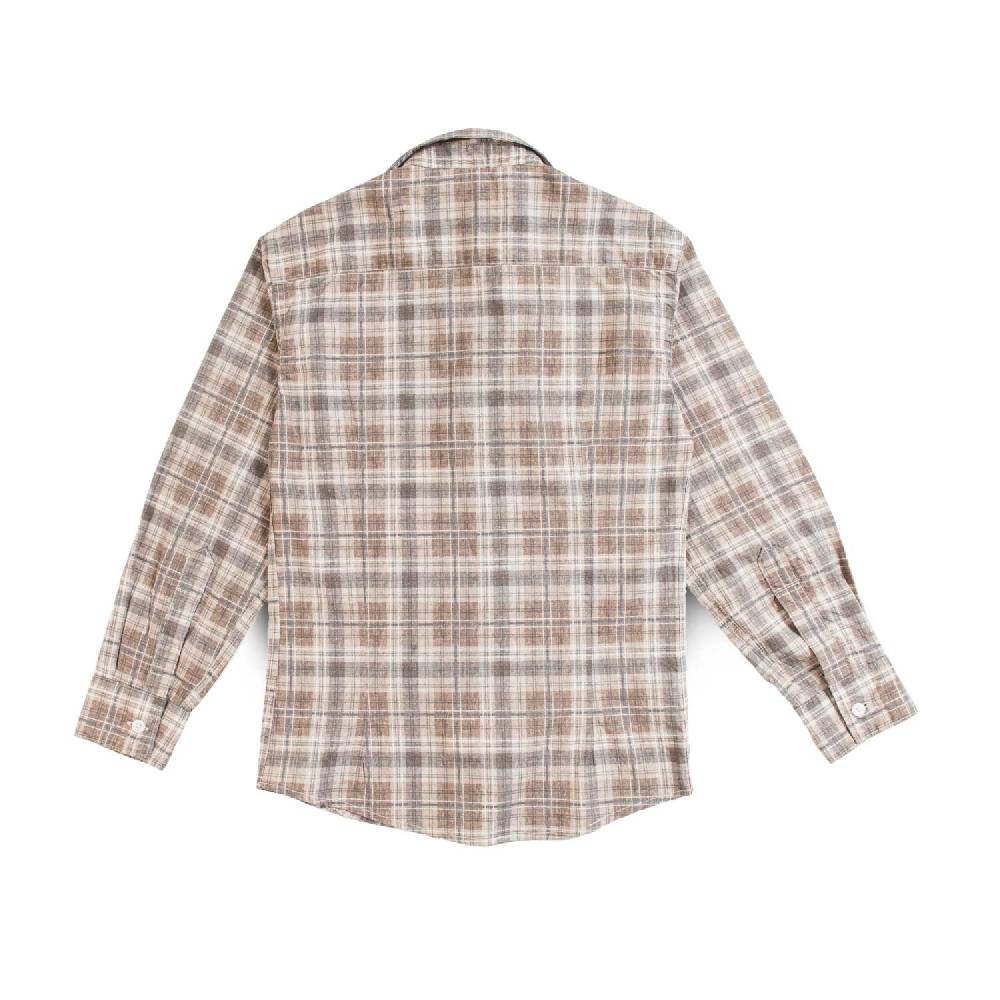 Nupkeet Camicia in Popeline Stampa Tartan – Lucrino Presa