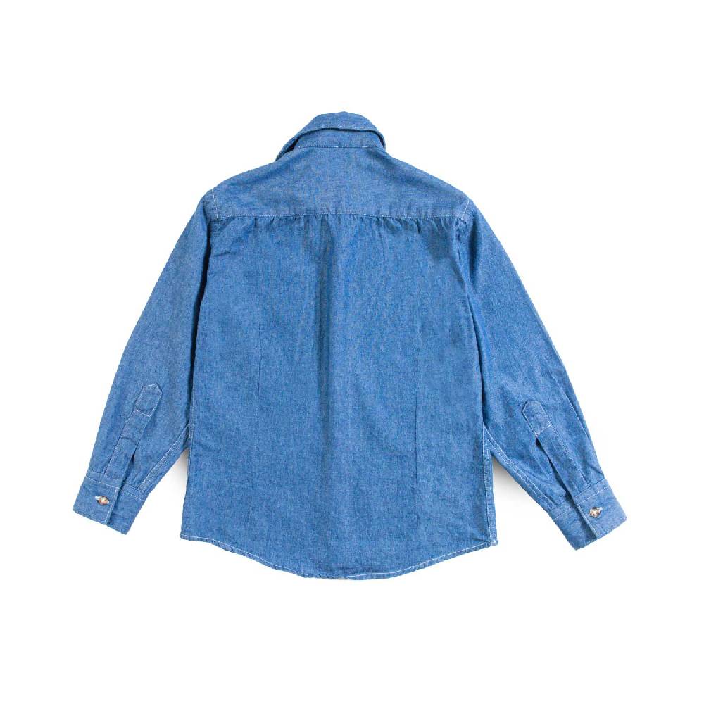 Nupkeet Camicia in Denim Blu – Pusiano Online